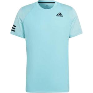 imageadidas Mens Club Tennis 3Stripes TeePulse AquaBlack