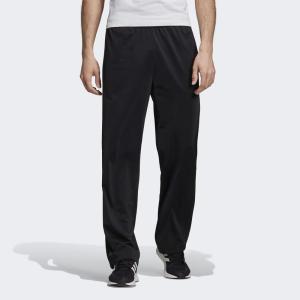 imageadidas Mens Essentials 3Stripes Regular Tricot PantsBlackBlack