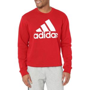 imageadidas Mens Essentials Big Logo SweatshirtBetter Scarlet
