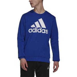 imageadidas Mens Essentials Big Logo SweatshirtBold BlueWhite