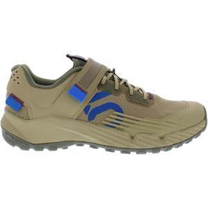 imageadidas Mens Five Ten Trailcross Clipin Mountain Bike ShoesBeige ToneBlue RushOrbit Greengreen