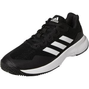 imageadidas Mens Gamecourt M SneakerBlackWhiteBlack