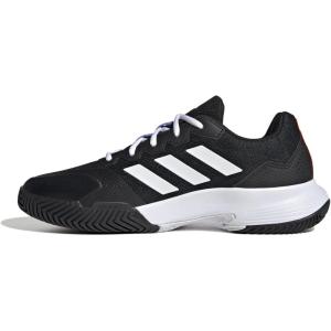imageadidas Mens Gamecourt M SneakerCore Black Ftwr White Solar Red