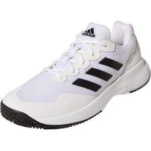 imageadidas Mens Gamecourt M SneakerWhiteBlackWhite