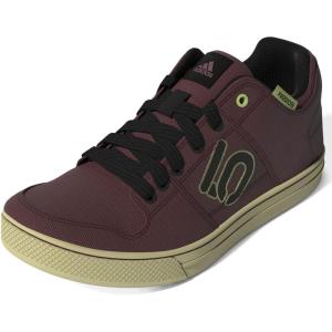 imageadidas Mens MenFive Ten Trailcross LT Mountain Bike ShoesBurgundyCore BlackPulse Lime