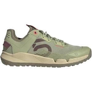 imageadidas Mens MenFive Ten Trailcross LT Mountain Bike ShoesMagic LimeBurgundyOrbit Green