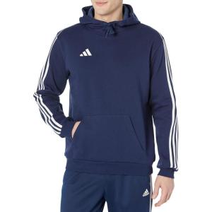 imageadidas Mens Tiro23 League Logo Hoodie Soccer Cleats  GreyTeam Navy Blue