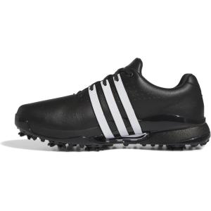 imageadidas Mens Tour360 24 Boost Golf ShoesCore BlackFootwear White