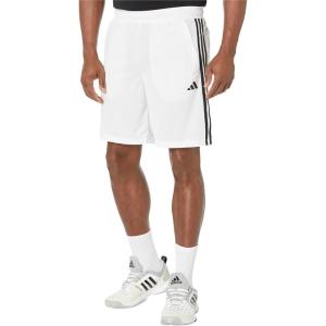 imageadidas Mens Train Essentials Piqu 3Stripes ShortsWhiteBlack