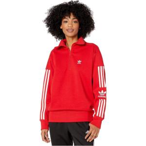 imageadidas Originals Womens Lockup SweatshirtScarlet