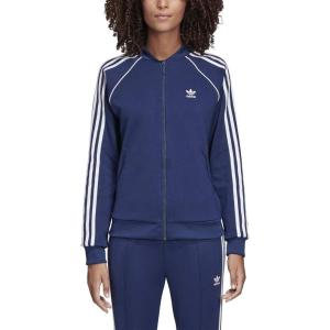 imageadidas Originals Womens Primeblue Superstar Track TopDark Blue