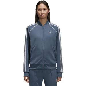 imageadidas Originals Womens Primeblue Superstar Track TopDark Steel
