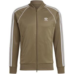 imageadidas Originals Womens Primeblue Superstar Track TopOlive Strata