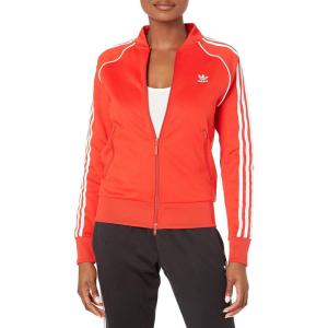 imageadidas Originals Womens Primeblue Superstar Track TopRed