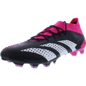 imageadidas Unisex Accuracy2 Firm Ground Soccer ShoeCore BlackCloud WhiteTeam Shock Pink