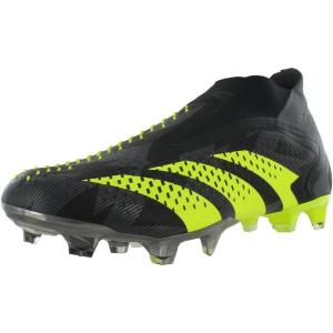 imageadidas Unisex Accuracy2 Firm Ground Soccer ShoeCore BlackTeam Solar YellowGrey Five