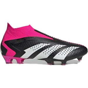 imageadidas Unisex Accuracy2 Firm Ground Soccer ShoeCore BlackWhiteTeam Shock Pink