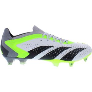 imageadidas Unisex Accuracy2 Firm Ground Soccer ShoeGhost WhiteCharcoalLemonwhite