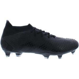 imageadidas Unisex Accuracy2 Firm Ground Soccer ShoeJet BlackCharcoalCloud Whiteblack