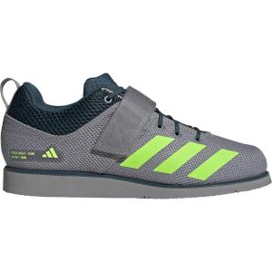 imageadidas Unisex Adult Powerlift 5 SneakerGrey Threelucid Lemonarctic Night
