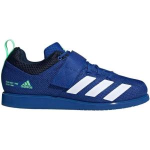 imageadidas Unisex Adult Powerlift 5 SneakerRoyal BlueCloud WhiteBeam Green
