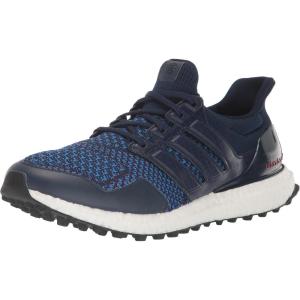 imageadidas Unisex Adult Ultraboost Spikeless Golf ShoesCollegiate NavyBright Red