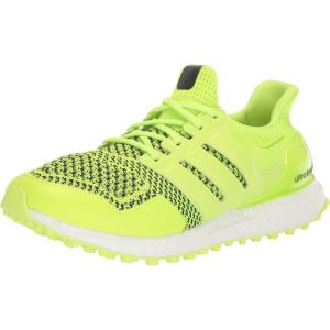 imageadidas Unisex Adult Ultraboost Spikeless Golf ShoesLucid LemonCore Black