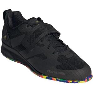 imageadidas UnisexAdult Adipower Weightlifting 3 Shoes Cross TrainerBlackBlackGold Metallic