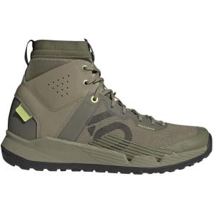imageadidas UnisexAdult Five Ten Trailcross Pro Mid Top Mountain Bike Shoes SneakerOrbit GreenCore BlackPulse Lime