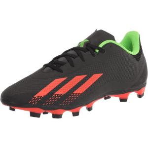 imageadidas UnisexAdult Speedportal4 Flexible Ground Soccer ShoesBlackSolar RedSolar Green