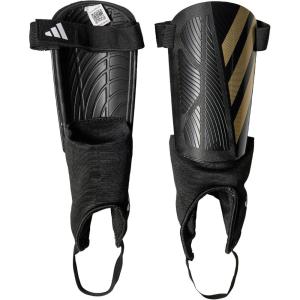 imageadidas UnisexAdult Tiro Soft Ground Match Shin GuardsBlackGold MetallicWhite