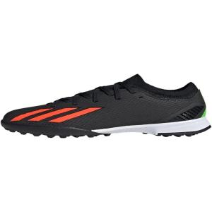 imageadidas UnisexChild X Speedportal3 Turf Soccer ShoesBlackSolar RedSolar Green