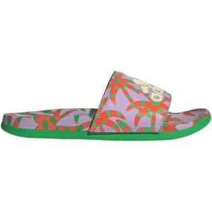 imageadidas Womens Adilette Comfort Slide SandalPurple GlowPearl CitrineSemi Flash