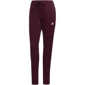 imageadidas Womens Aeroready Sereno Cut 3Stripes Slim Tapered Tracksuit BottomsVictory CrimsonWhite