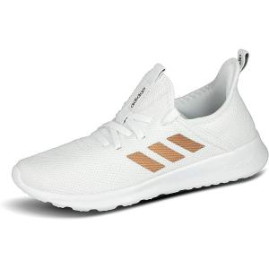 imageadidas Womens Cloudfoam Pure Sportswear SneakersFtwr White Tactile Gold Met F17 Metal Grey