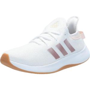 imageadidas Womens Cloudfoam Pure Sportswear SneakersWhiteSandy Pink MetWonder Quartz