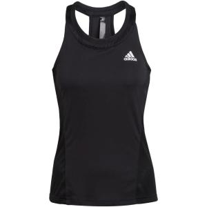 imageadidas Womens Club Tennis TankBlackWhite
