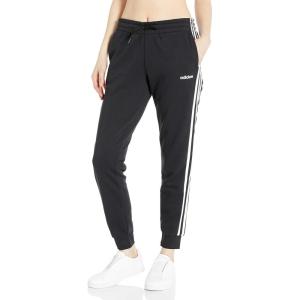 imageadidas Womens Essentials 3Stripes Tricot JoggersBlackWhite