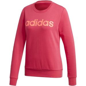 imageadidas Womens Essentials Linear SweatshirtPower PinkSignal Pink