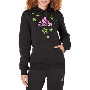 imageadidas Womens Girls on The Run Graphic HoodieBlack