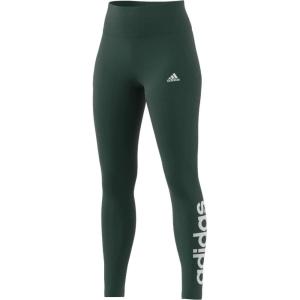 imageadidas Womens High Rise 3Stripes 78 TightsCollegiate GreenWhite
