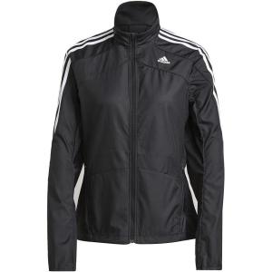 imageadidas Womens Marathon 3Stripes JacketBlack