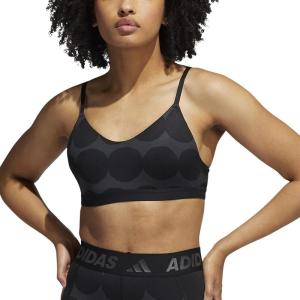 imageadidas Womens Marimekko All Me Training BraCarbonPrint