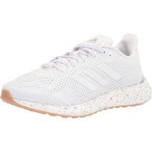 imageadidas Womens Pureboost 21 Running ShoesWhiteWhiteSilver Metallic