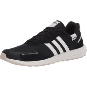 imageadidas Womens Retrorun Running Shoe BlackCloud WhiteAlumina 65
