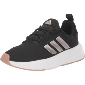 imageadidas Womens Swift Run SneakerCore BlackChampagne MetallicWhite