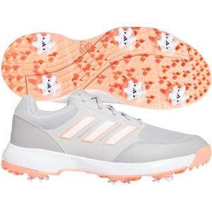 imageadidas Womens Tech Response 3 Golf Sneakers Shoes  GreyGrey TwoFootwear WhiteCoral Fusion
