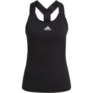 imageadidas Womens Tennis Tank AeroreadyBlackWhite
