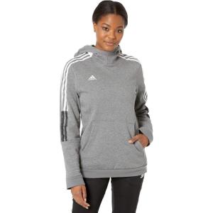 imageadidas Womens Tiro 21 Sweat HoodieGrey Four Melange