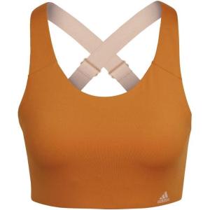 imageadidas Womens Ultimate AEROREADY Fitness Gym Training Pilates Yoga High Support Workout BraFocus OrangeHalo Blush